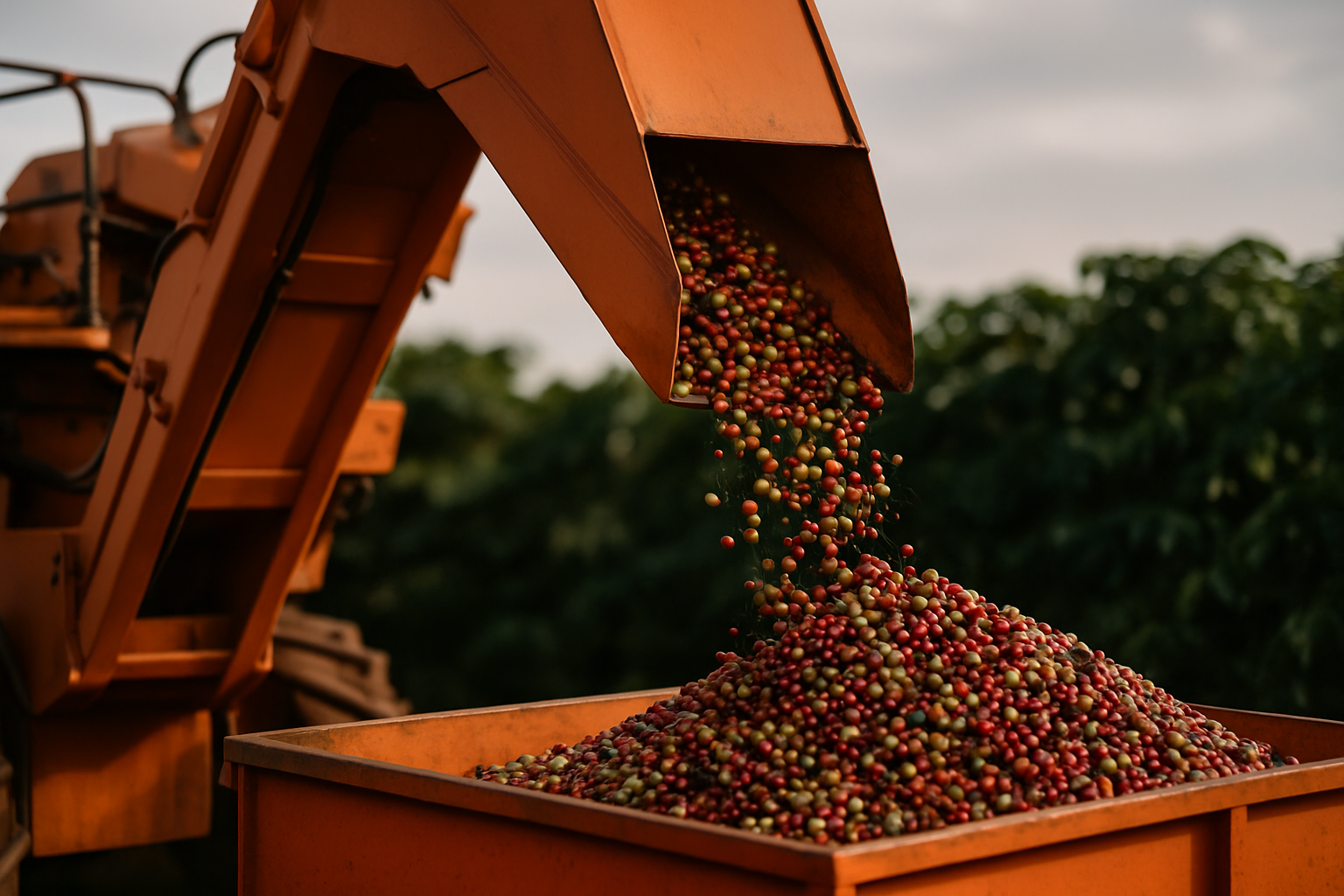 Brasil prevê safra recorde de café e preços despencam em Nova York