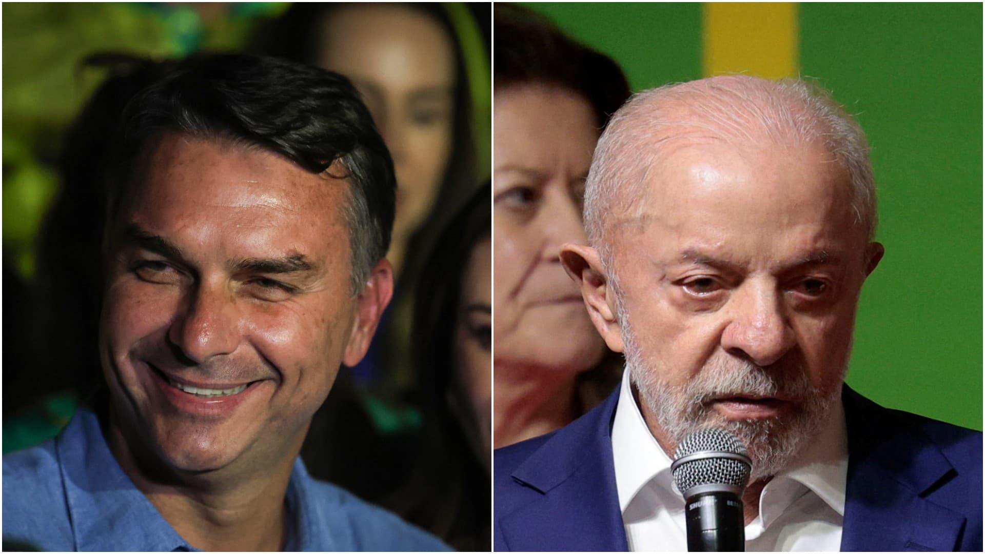 Flávio Bolsonaro e Lula têm a menor diferença em primeiro turno histórico
