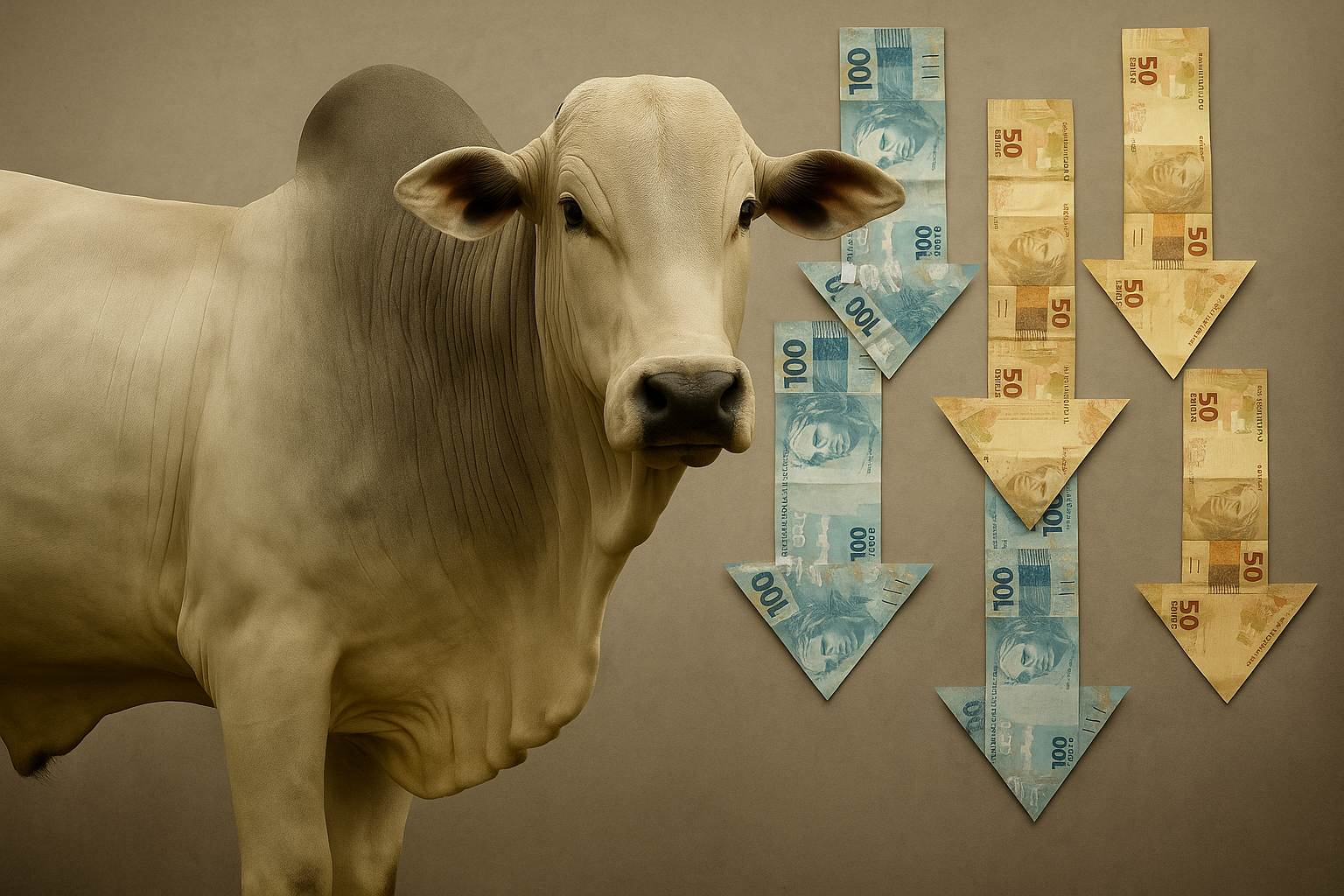 Preços do boi gordo estabilidade em meio a apreensão das exportações