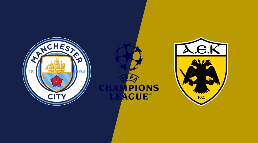 Man City x AEK Athens: Onde Assistir Hoje pela Champions League 2026