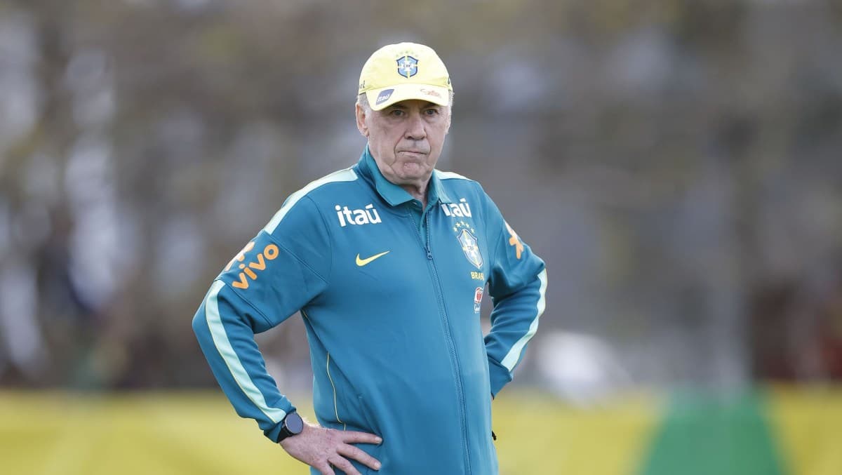 Ancelotti confirma escalação da Seleção Brasileira para amistoso contra Austrália