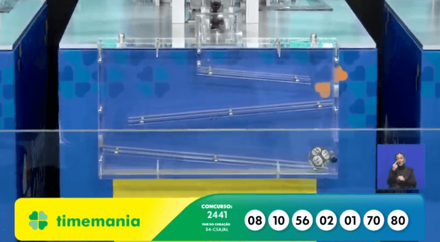 Resultado da Timemania de hoje: confira os números sorteados no concurso 2441
