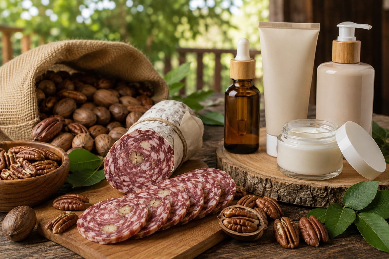 Colheita da noz-pecã em Nova Pádua foca em produtos derivados