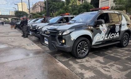 São Paulo realiza operação massiva contra roubo e tráfico de drogas