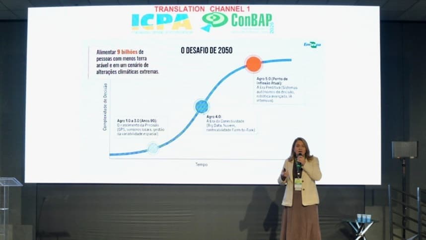Encerramento do ConBAP destaca uso de dados na agricultura sustentável