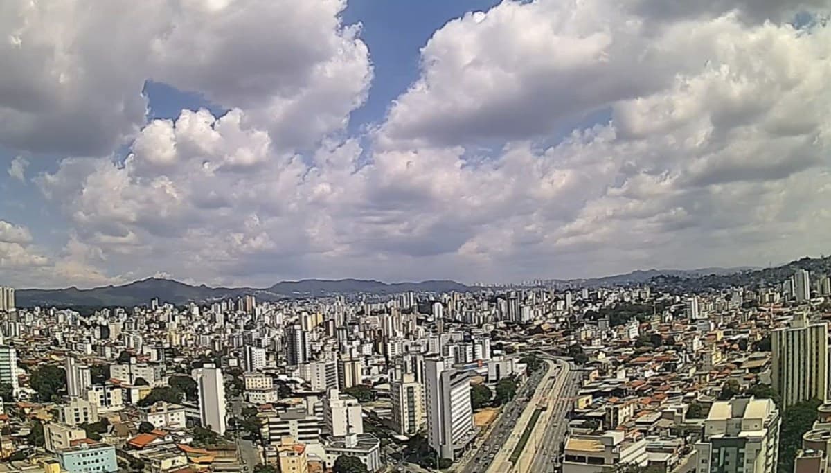 Belo Horizonte terá semana de céu limpo e calor intenso