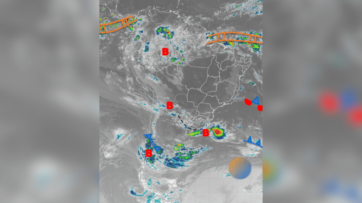 Ciclone bomba trará frio e chuvas fortes ao Sul e Sudeste