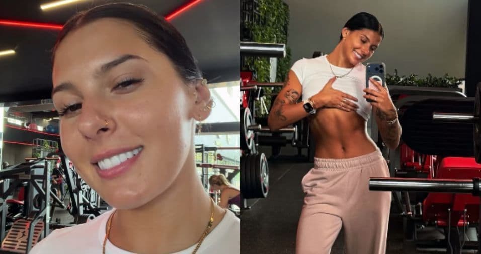 Ana Castela exibe abdômen malhado e celebra evolução nos treinos