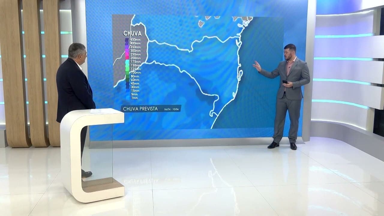 Santa Catarina aguarda chuvas moderadas e melhoras para agricultura