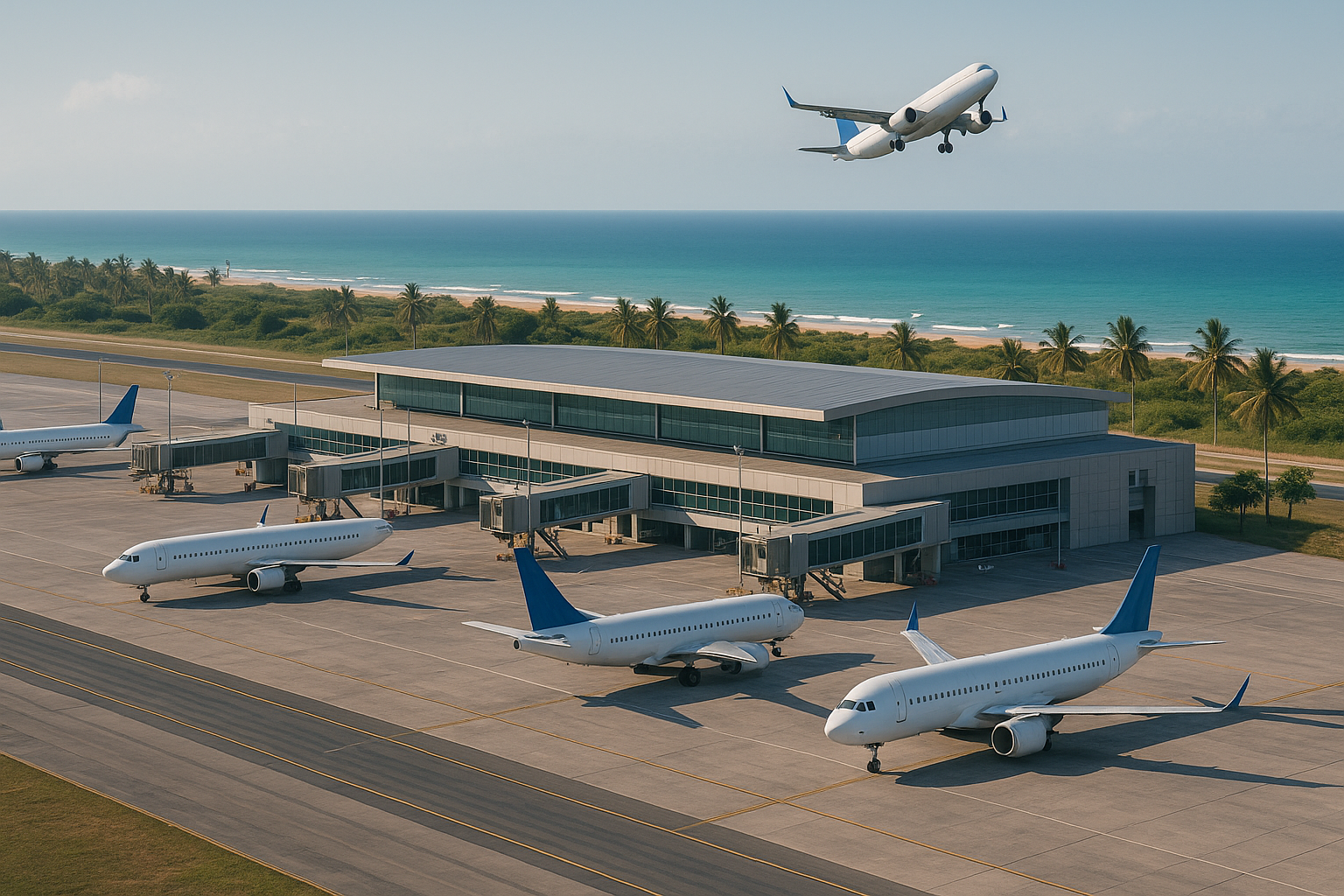 Aeroportos do Nordeste registram 12,86% de alta em passageiros