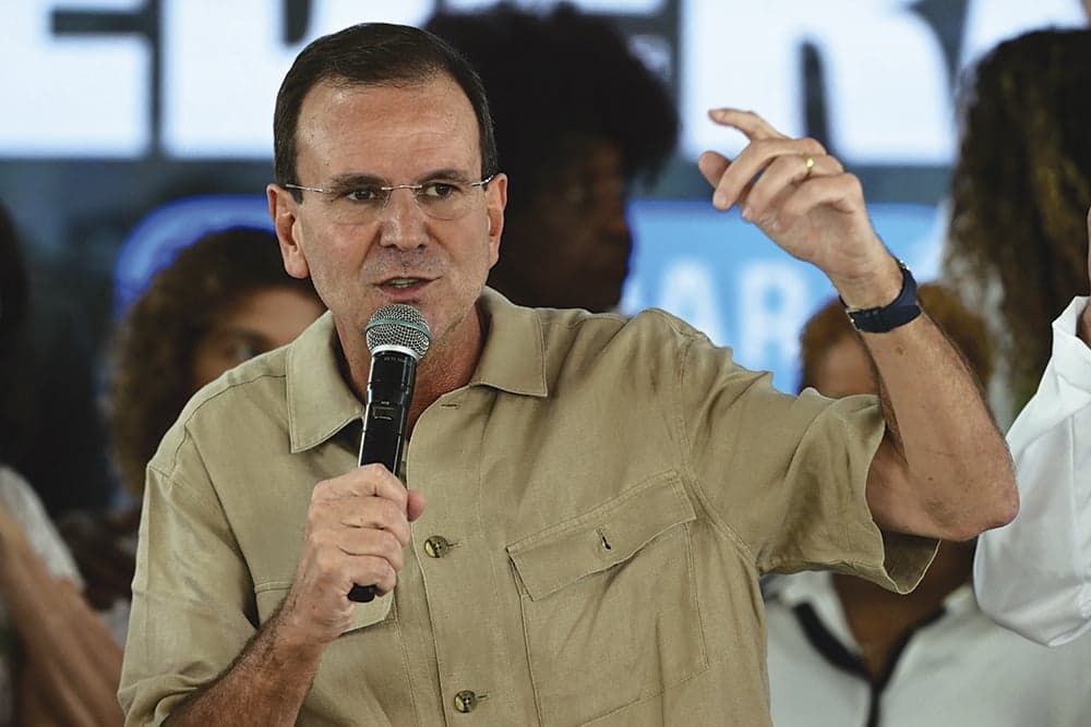 Eduardo Paes lidera pesquisa para governo do Rio de Janeiro