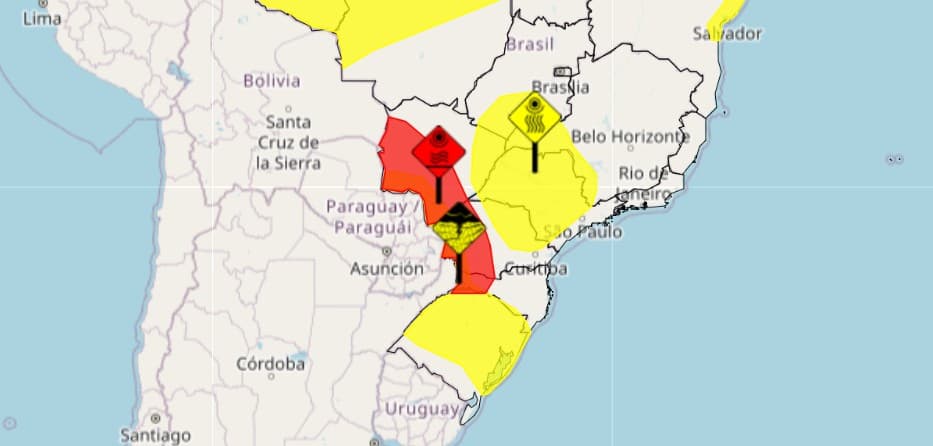 Onda de calor provoca alerta no Brasil até sábado