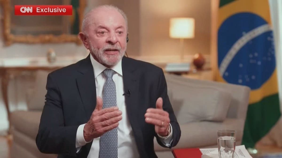 Lula discute Lei da Reciprocidade em entrevista à CNN