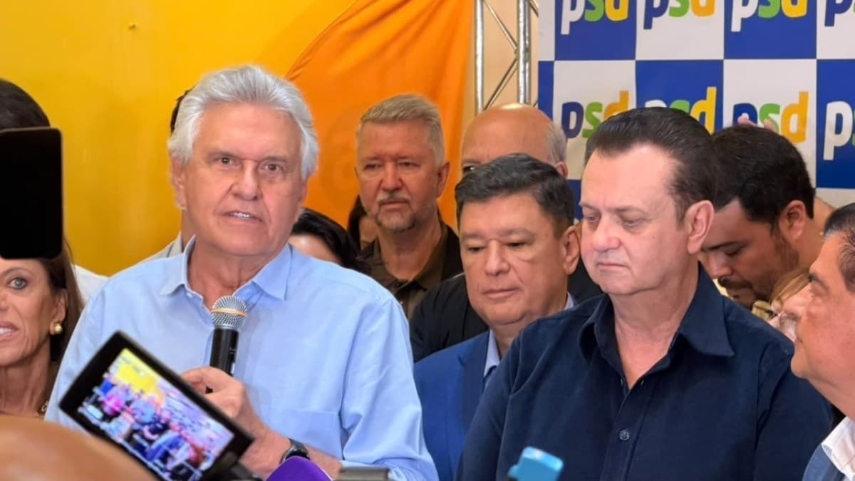 Caiado critica polarização e confirma candidatura presidencial