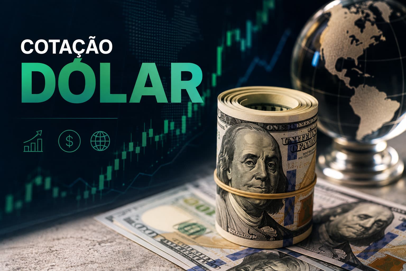 Cotação do dólar hoje: dólar comercial cerca de R$ 5,16 com mercado atento a Treasuries e ao cenário de juros