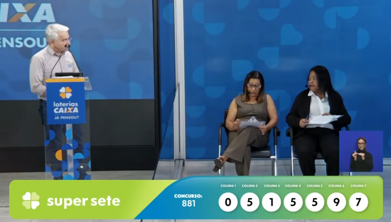 Resultado do Super Sete 881 hoje (03/08): confira os números sorteados por coluna