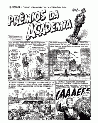 Robert Crumb critica Donald Trump em nova HQ humorística