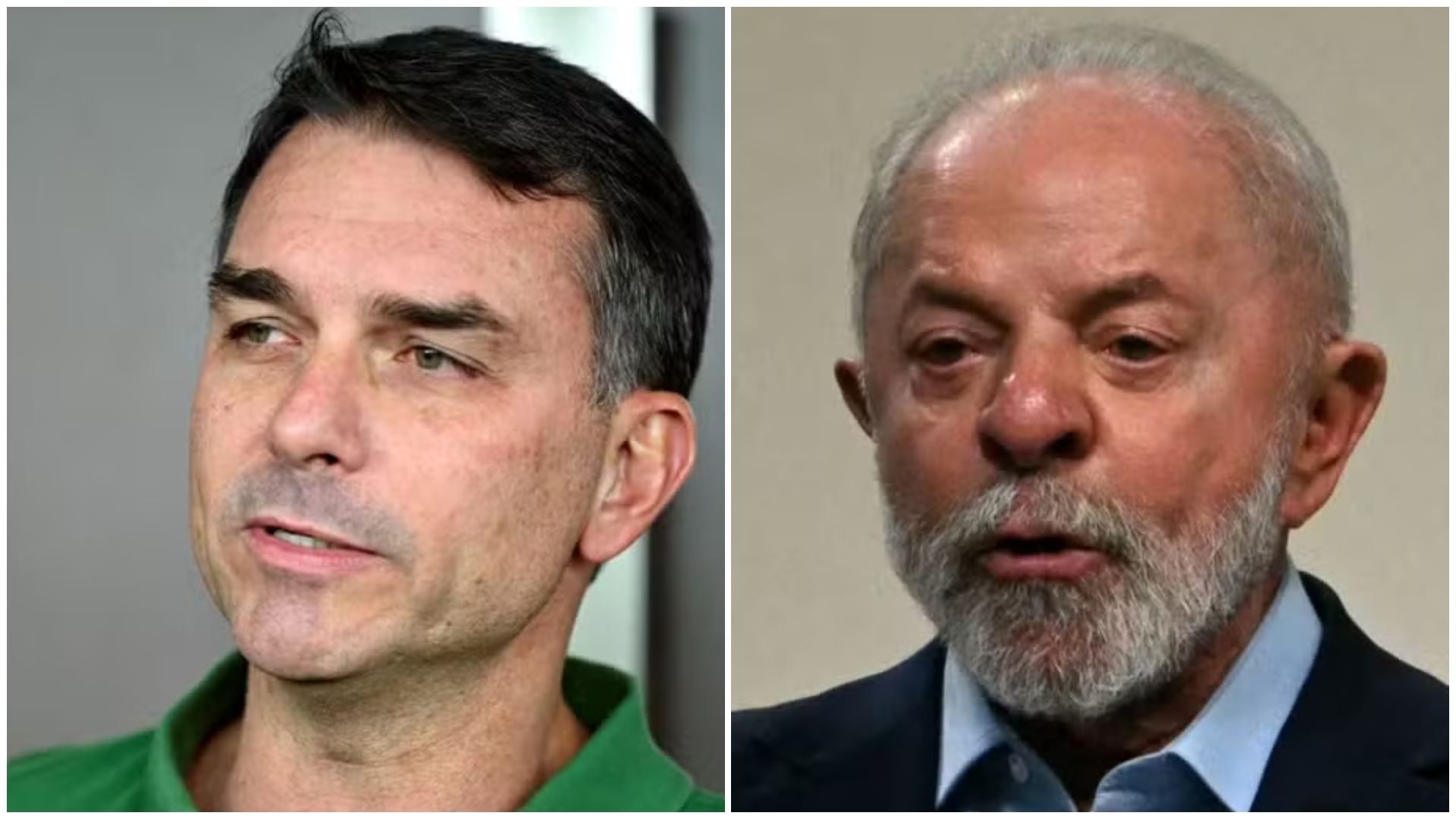 Lula e Flávio Bolsonaro empatam em pesquisa de intenção de voto
