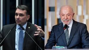 Pesquisas eleitorais: Flávio tem 49% das intenções de voto no segundo turno, Lula 43%