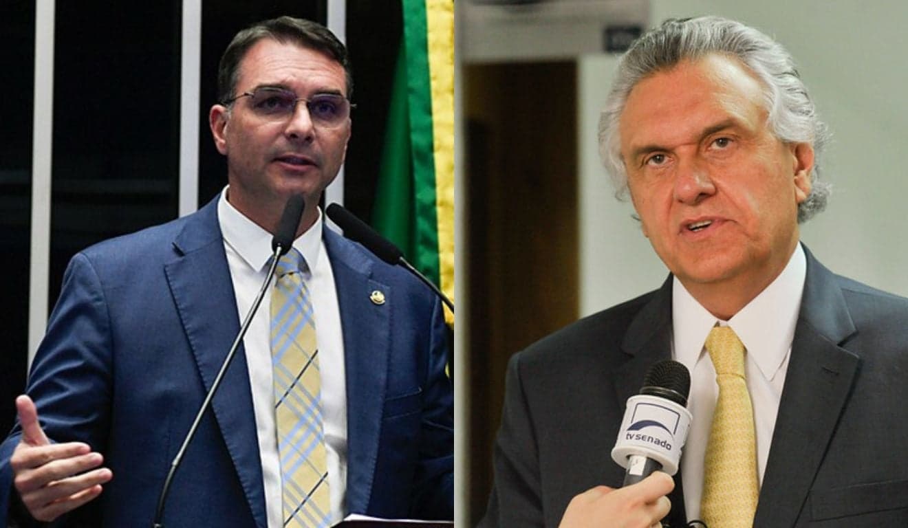 Convenções partidárias confirmam Flávio Bolsonaro e Ronaldo Caiado como candidatos