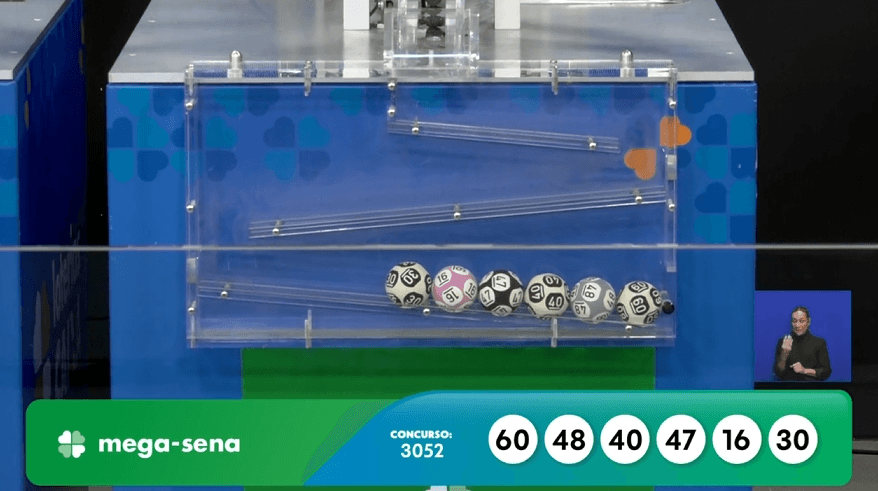 Mega-Sena de hoje: confira o resultado e as dezenas sorteadas no concurso 3052