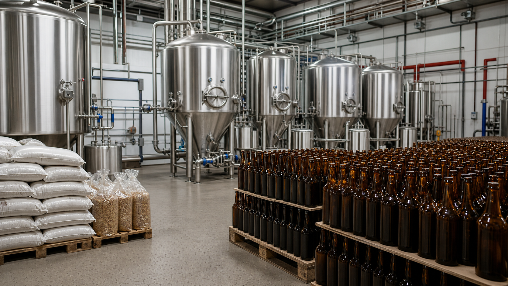 Cervejarias brasileiras atingem recorde em 2025 com exportações em alta
