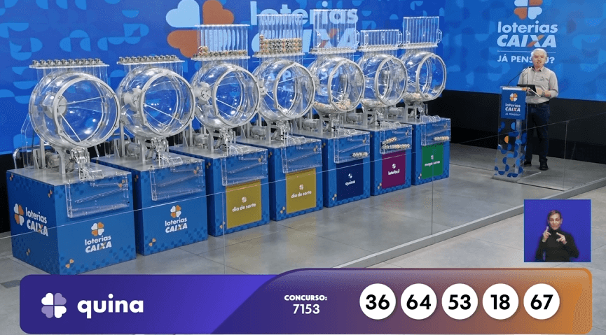 Resultado da Quina hoje (27/10): veja os números sorteados no concurso 7153 e confira os ganhadores