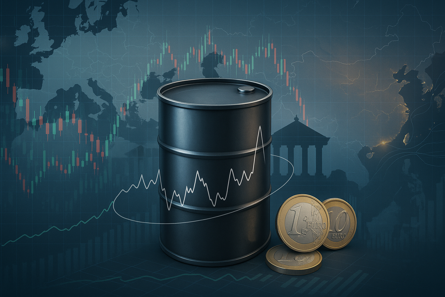 Alta do petróleo provoca volatilidade no mercado financeiro europeu