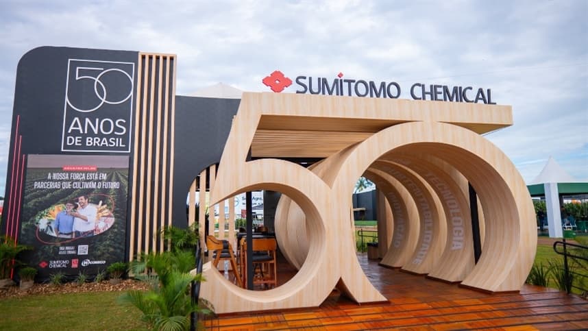 Sumitomo Chemical apresenta inovações na Tecnoshow Comigo 2026