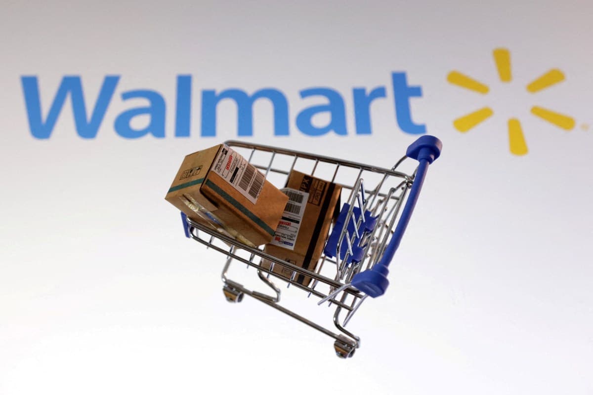 Walmart reporta lucro de US$ 6,37 bilhões, mas ações caem 9%