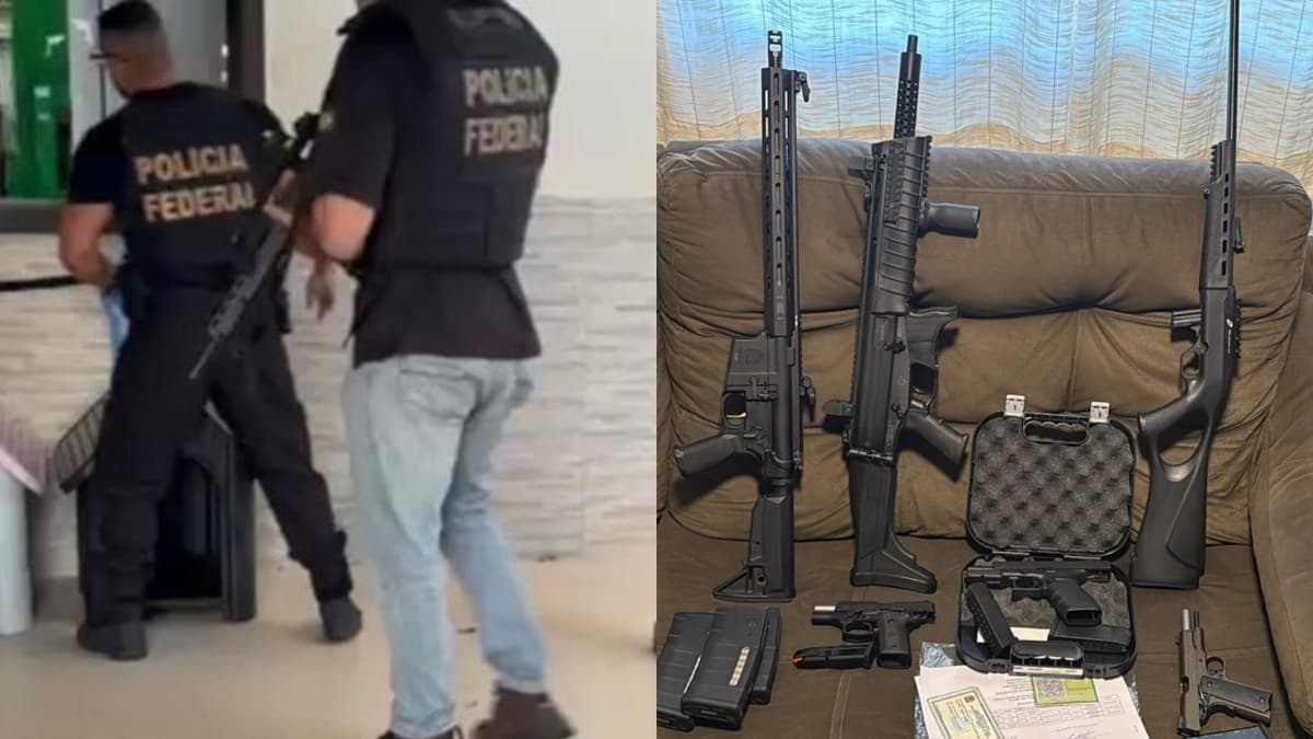 Operação da PF investiga fraudes na liberação de armas no Rio