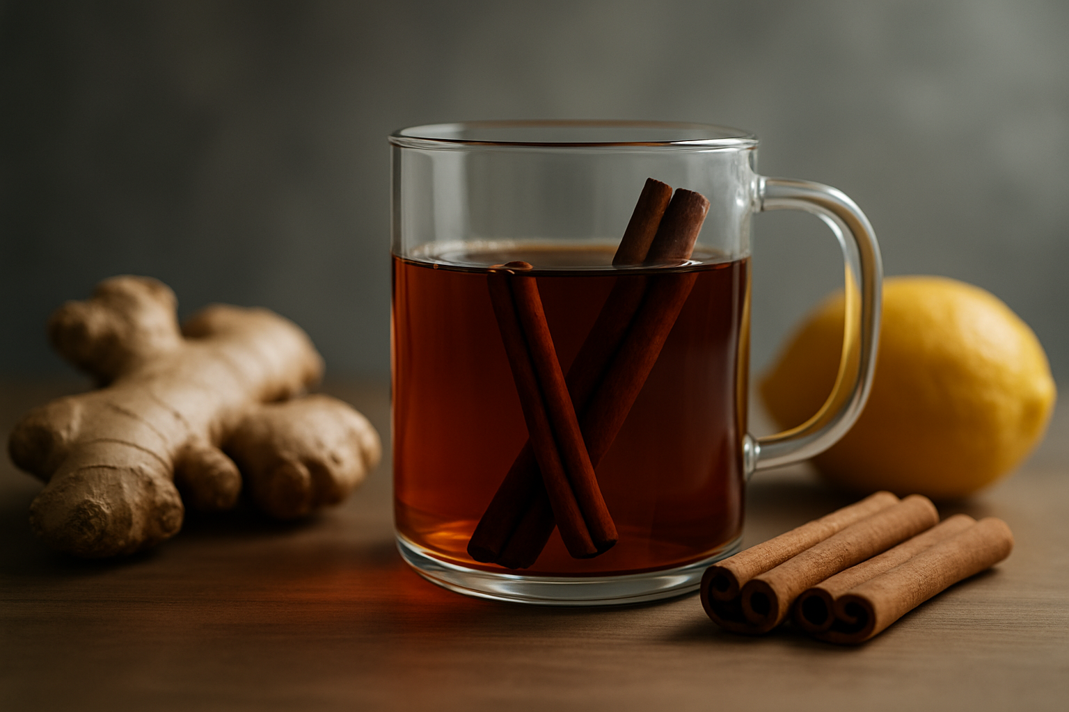 Aproveite o Outono com Chás de Gengibre e Limão para Aquecer e Fortalecer a Imunidade