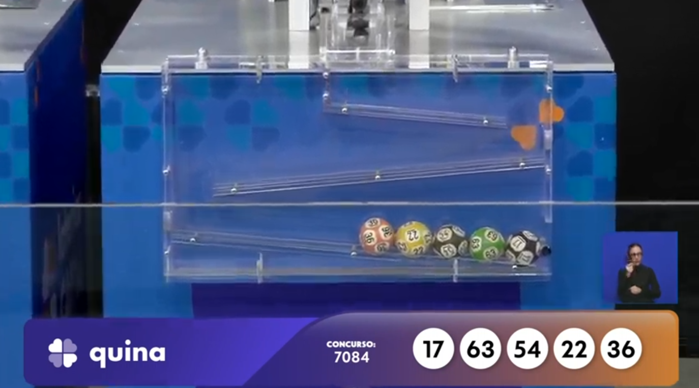 Resultado da Quina 7084 hoje (05/08/2026): confira as dezenas sorteadas