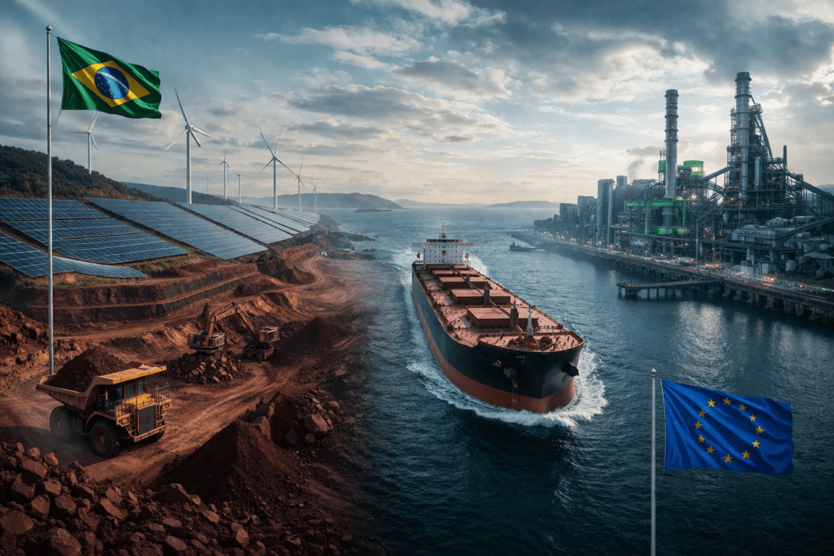 Brasil pode reduzir custos do aço verde na Europa, revela IEA