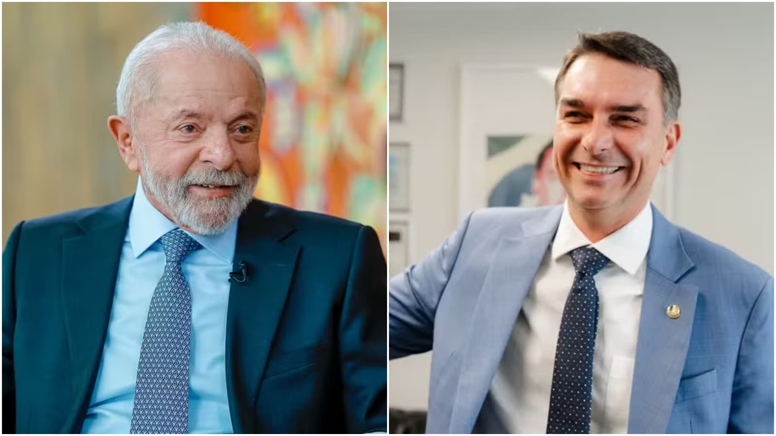 Lula e Flávio Bolsonaro buscam votos em convenções partidárias