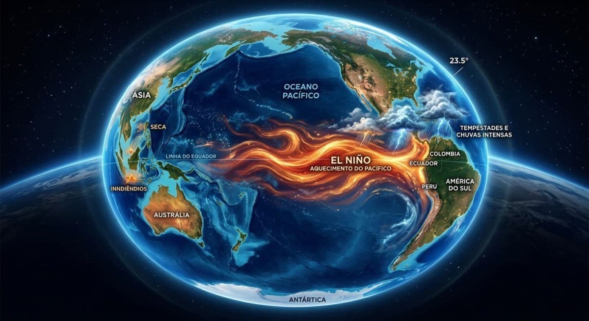 Estudo aponta 451 mil mortes adicionais por calor extremo do Super El Niño