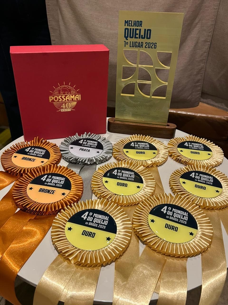 Queijo Reserva do Vale é eleito o Melhor do Mundo em 2026
