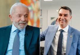 Debate eleitoral entre Lula e Flávio Bolsonaro agita a campanha