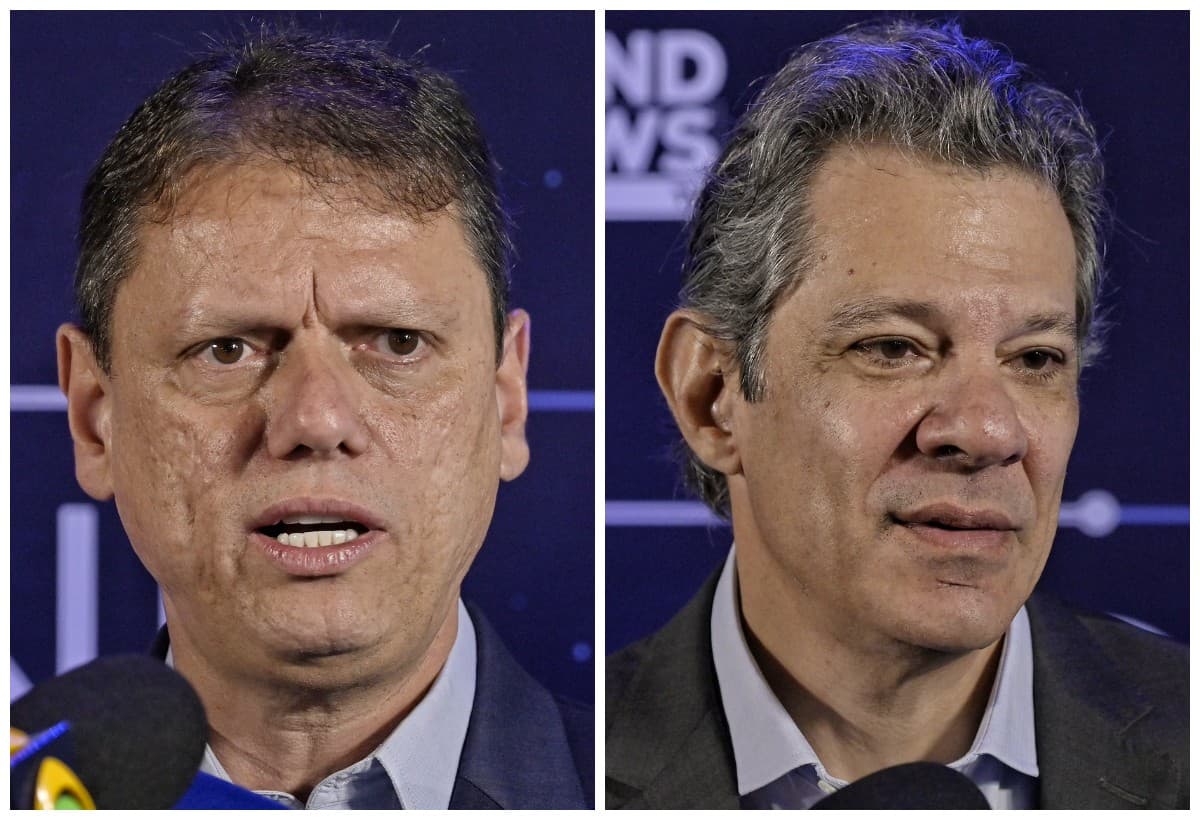 Tarcísio lidera pesquisas em SP com 40% contra 27% de Haddad