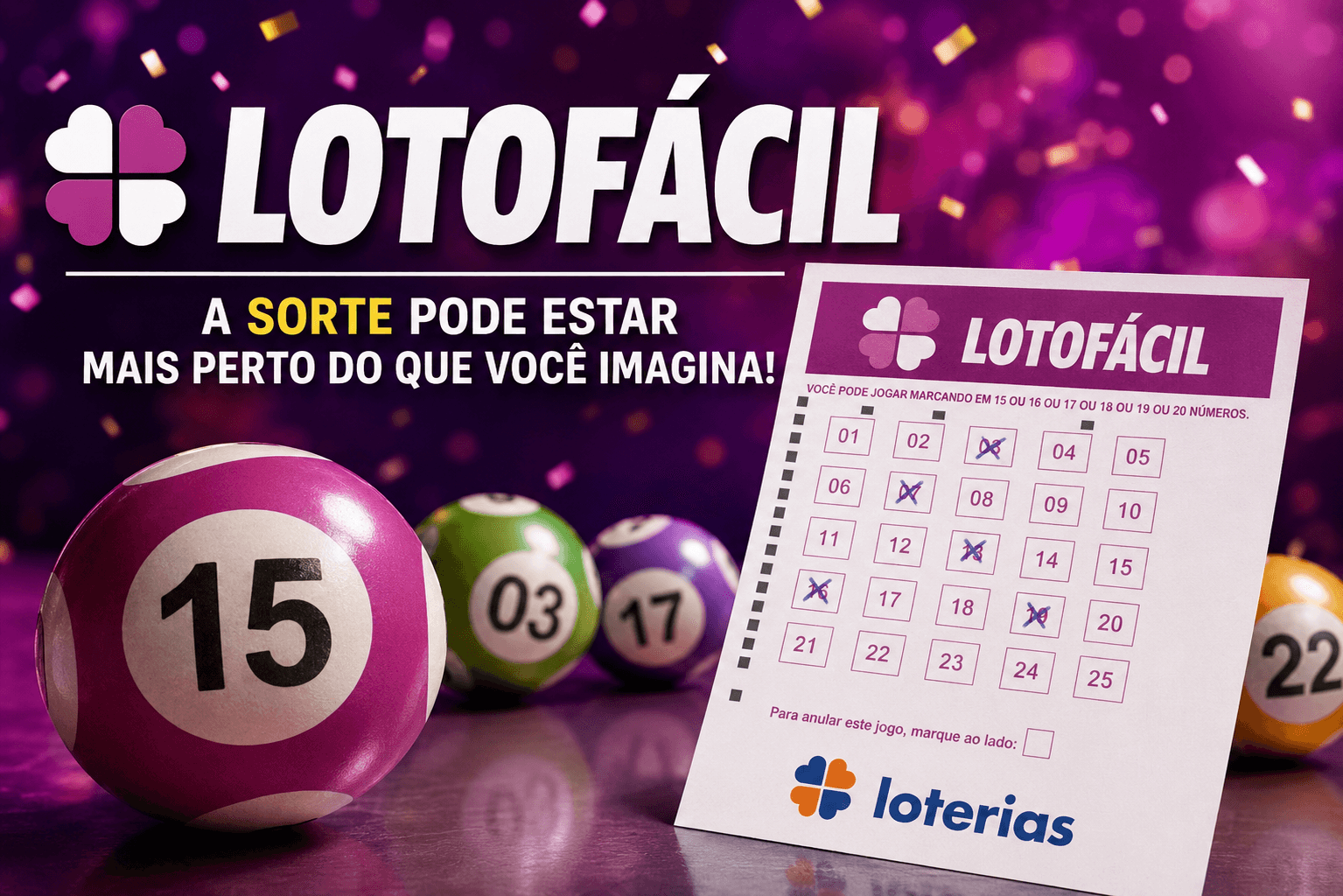 Veja o resultado da Lotofácil de hoje: concurso 3768 sorteia 15 dezenas