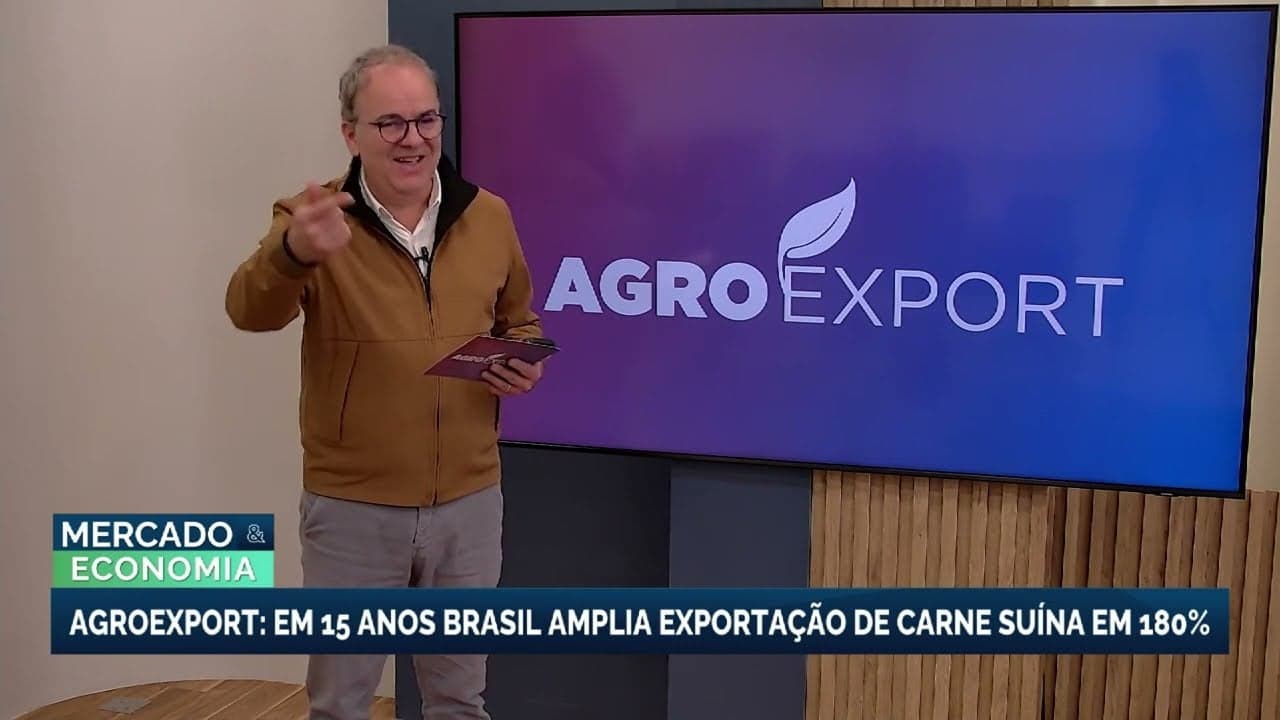 Brasil amplia exportações de carne suína em 180% em 15 anos