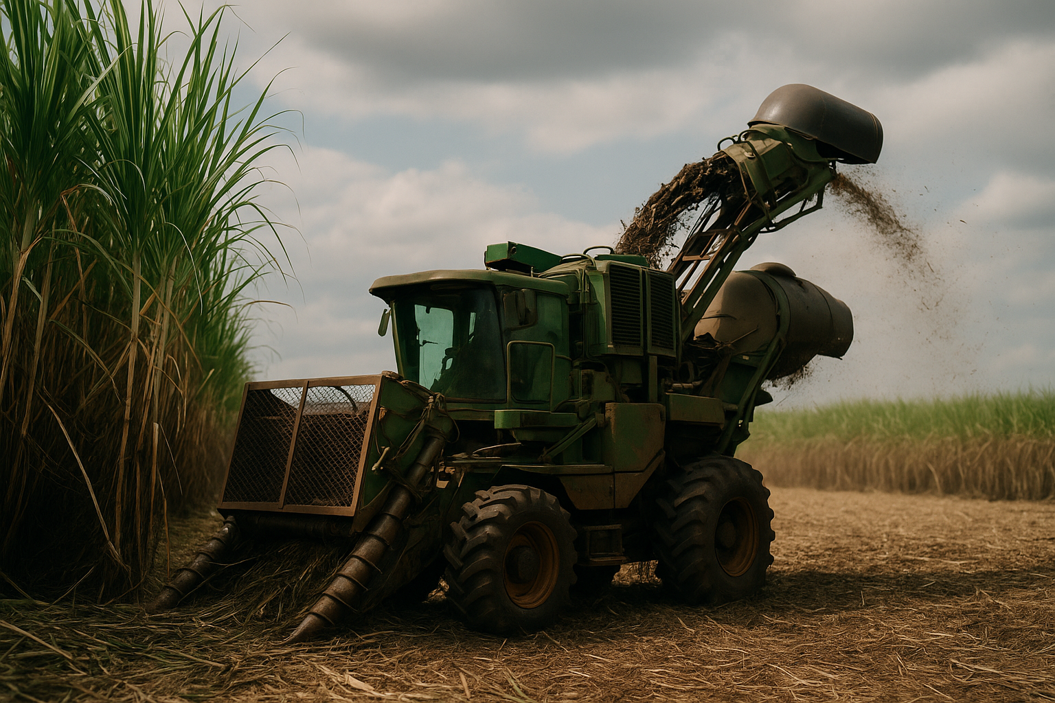 Produção de Cana-de-Açúcar no Centro-Sul Tem Queda Significativa em Março