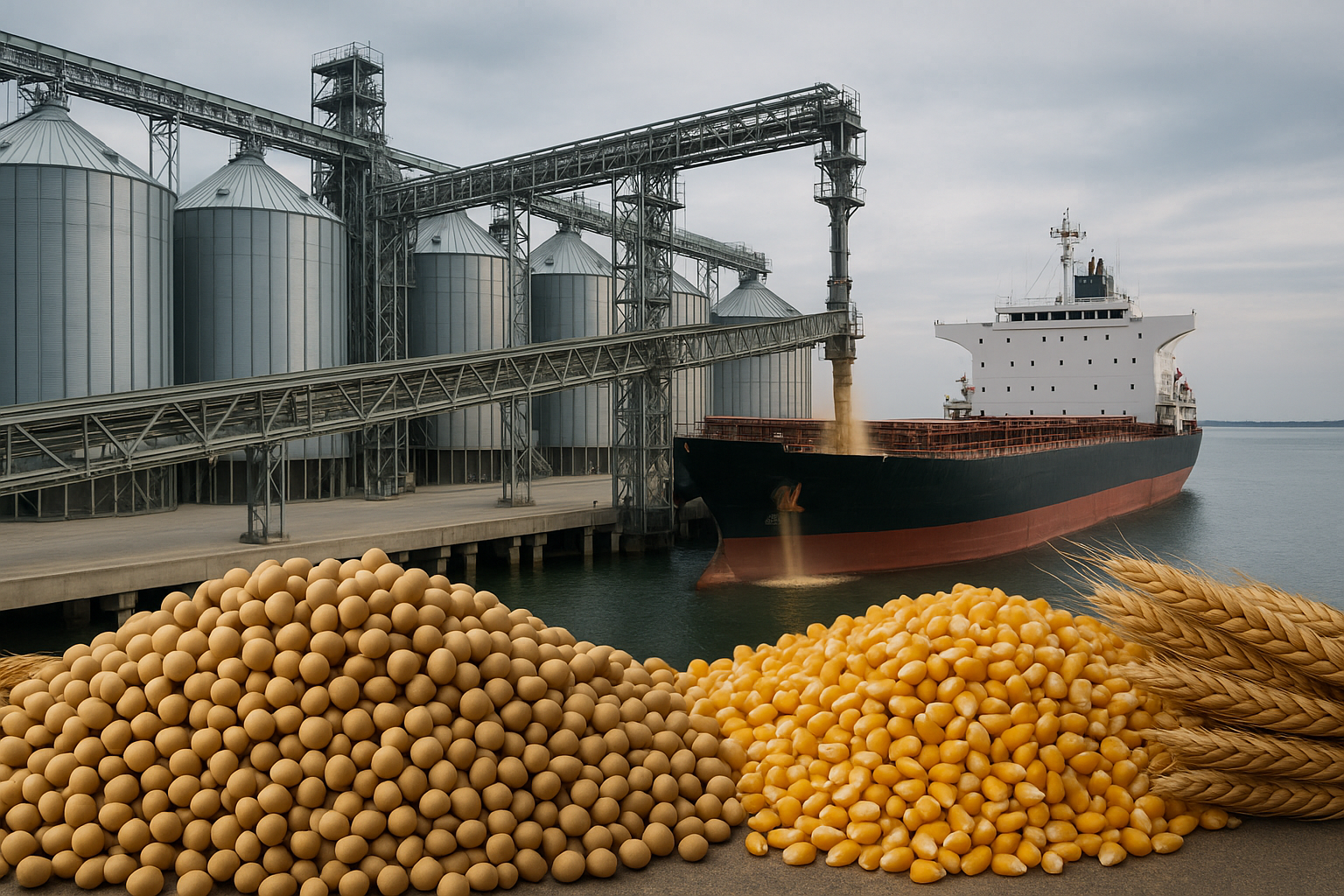 Soja exportada pelos EUA tem aumento de 29,6% em inspeções