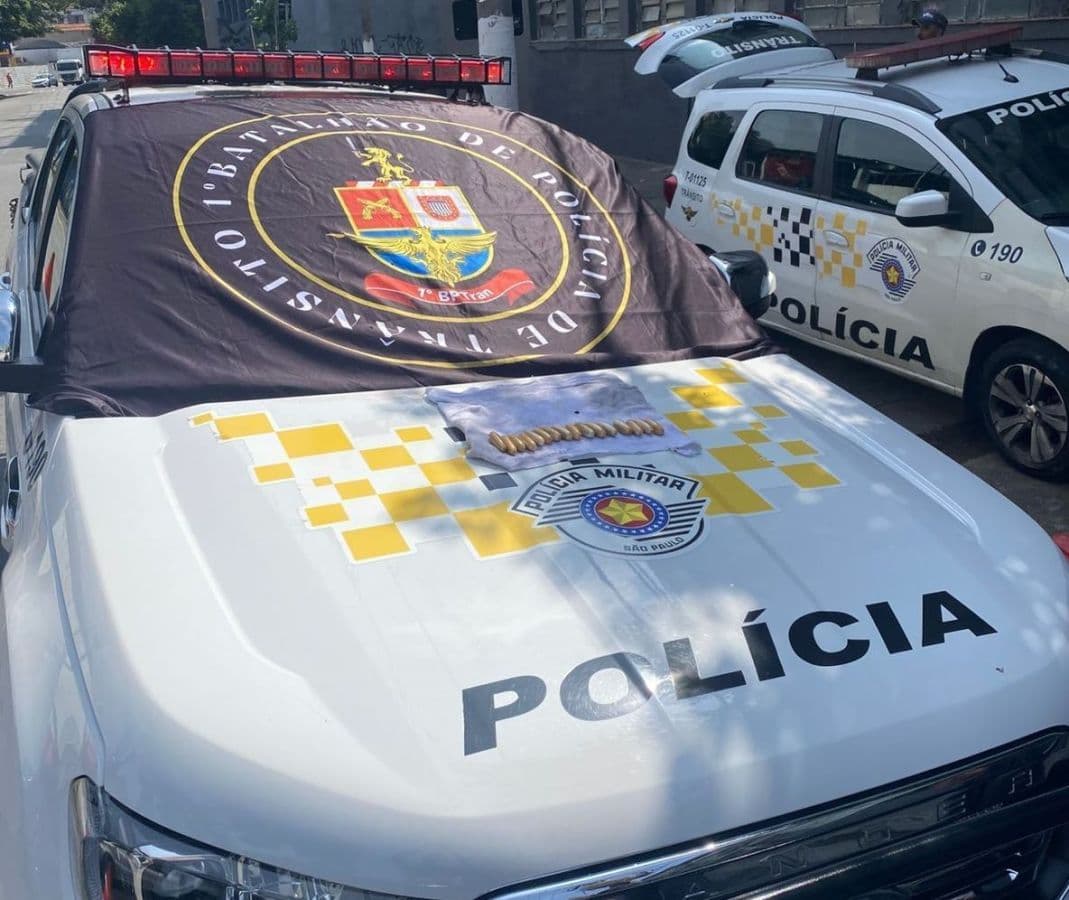 Casal é preso com 200 cápsulas de cocaína em São Paulo