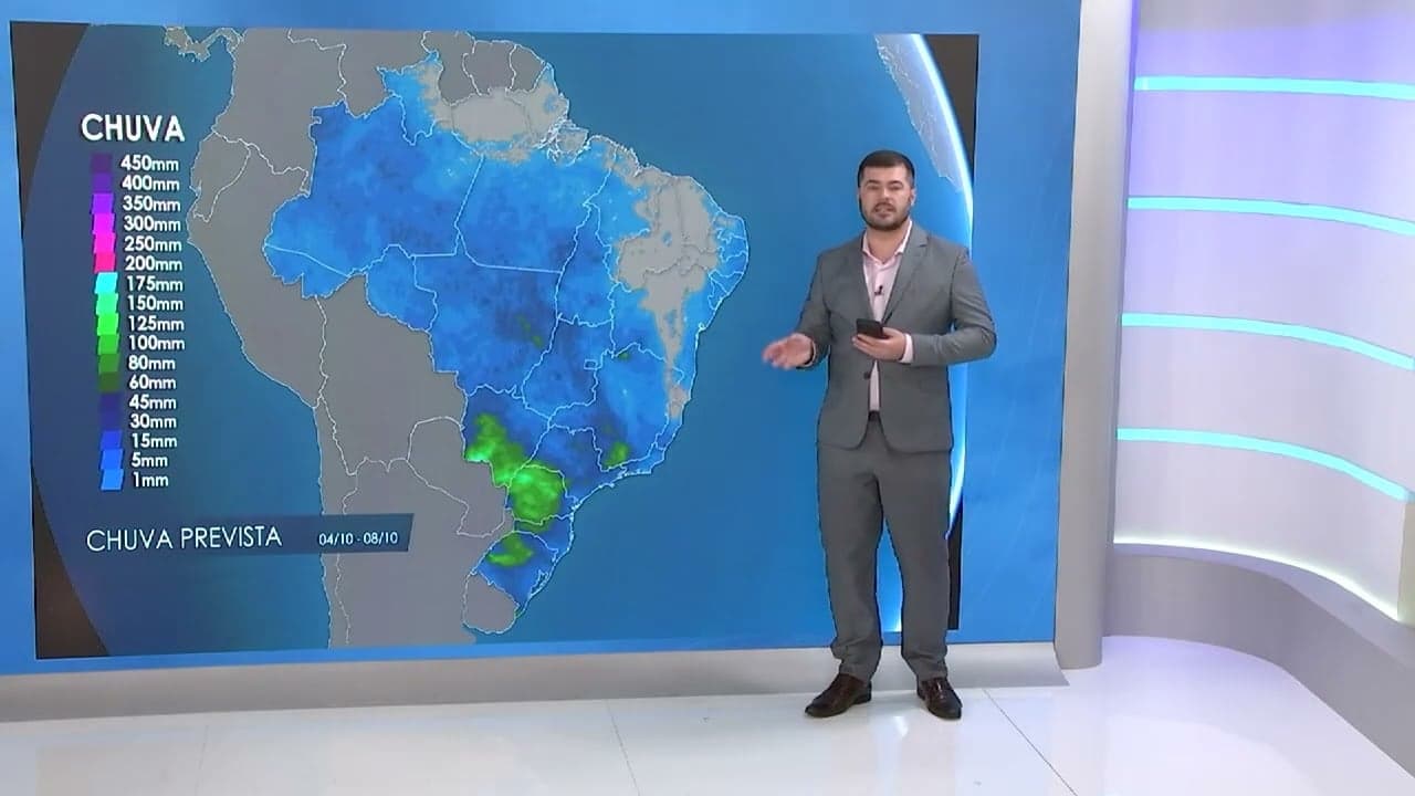 Ciclone extratropical e onda de calor afetam Sul e Centro-Oeste do Brasil