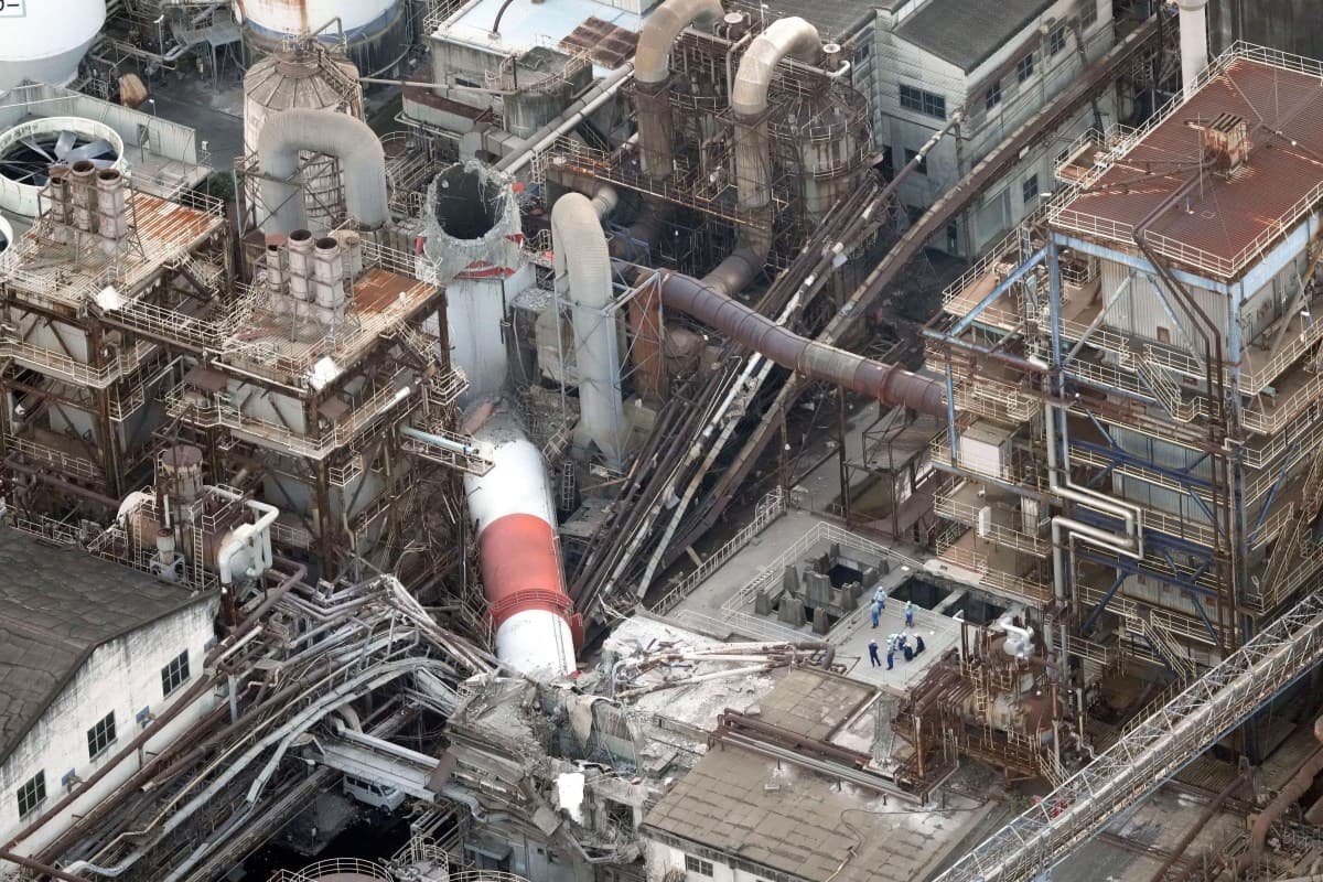 Terremoto no Japão deixa desaparecidos em fábrica de papel