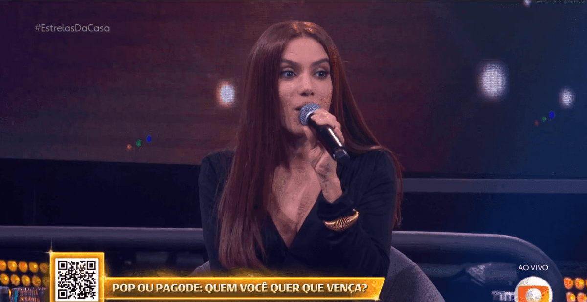 Anitta provoca Globo em final do 'Estrelas da Casa' e critica nomes dos grupos