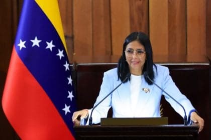 Delcy Rodríguez destaca negociações territoriais com a Guiana