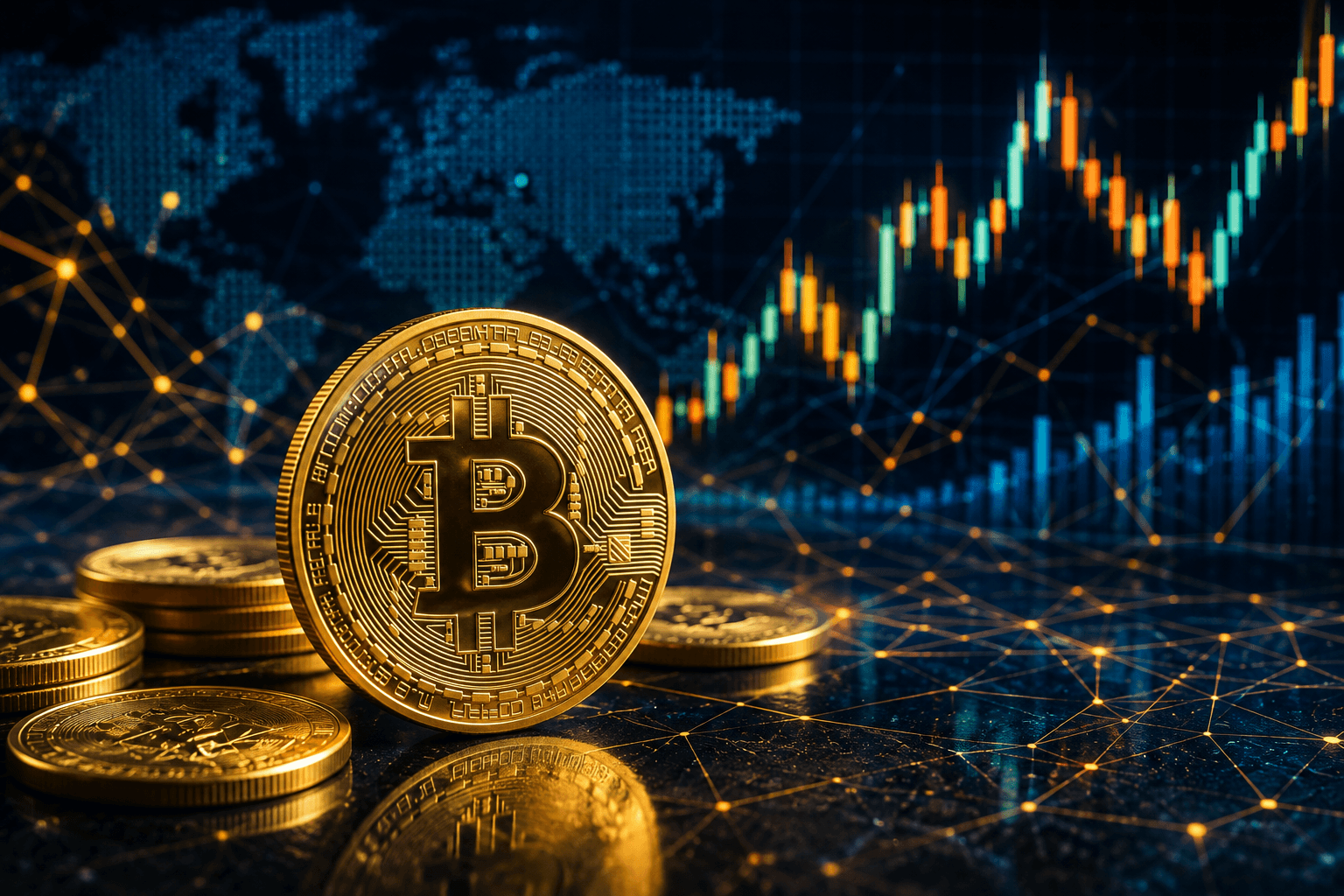 Bitcoin hoje: BTC recua para US$ 64 mil e mercado fica de olho em inflação e suporte de preço