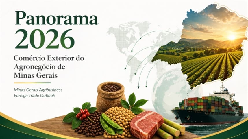 Agronegócio de Minas Gerais alcança exportações recordes em 2025